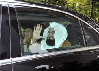 Ketua Dewan Presiden Haramain Sheikh Abdurrahman As-Sudais yang menentukan imam Masjidil Haram. (Antara Foto/Andika Wahyu)