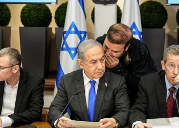 Media Kanada La Presse merilis kartun vampir dengan wajah Perdana Menteri Israel Benjamin Netanyahu pada pekan ini. (AFP/OHAD ZWIGENBERG)