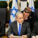 Media Kanada La Presse merilis kartun vampir dengan wajah Perdana Menteri Israel Benjamin Netanyahu pada pekan ini. (AFP/OHAD ZWIGENBERG)