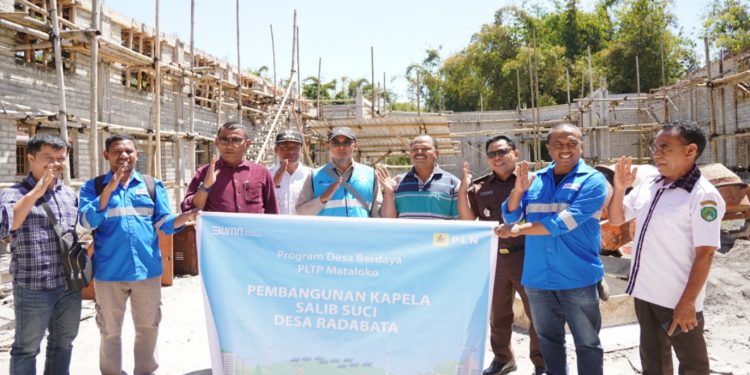 PT PLN (Persero) memberikan bantuan untuk mendukung pembangunan rumah ibadah di sekitar wilayah pengembangan PLTP Mataloko.