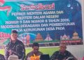 FKUB Lembata mensosialisasikan Peraturan Bersama Menteri Agama dan Menteri Dalam Negeri di Desa Pada, Kecamatan Nubatukan, Kabupaten Lembata.