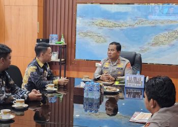 Manajemen PT PLN (Persero) Unit Induk Pembangunan Nusa Tenggara (UIP Nusra) bertatap muka dan berdiskusi dengan Kapolda NTT, Rabu, 27 Agustus 2025 di Mapolda NTT.