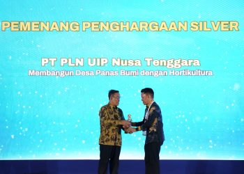 General Manager PLN UIP Nusra, Bapak Rizki Aftarianto menerima penghargaan CSR & Pengembangan Desa Berkelanjutan dari Kementerian Desa, Pembangunan Daerah dan Transmigrasi (PDTT) di Jakarta.