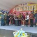 Gubernur NTT Emanuel Melkiades Laka Lena saat melaunching NTT Mart by Dekranasda Lembata, Kamis, 5 Februari 2026. Ia didampingi Bupati Lembata P Kanisius Tuaq, Ketua TP PKK Lembata Ursula S Bayo dan Forkopimda Lembata.