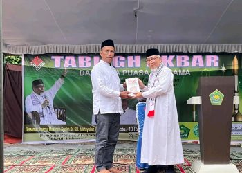 Buka Tabligh Akbar di Masjid Ummul Quroh: Wabup Muhamad Nasir Tekankan Kepekaan Sosial dan Kerukunan