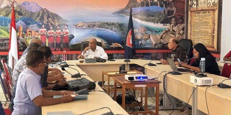 Pemkab Lembata Bahas Revitalisasi Depot BBM Lewoleba Bersama PT Grayson Alfarezy Sapujagad