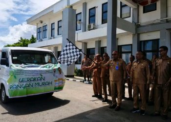 Pemkab Lembata Lepas Gerakan Pangan Murah Jelang Hari Besar Keagamaan Nasional