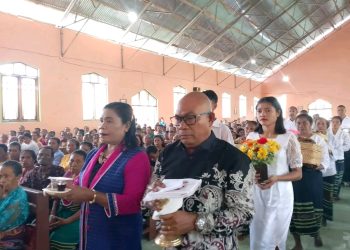 Safari Paskah 2026 di Kedang, Bupati Lembata Dorong Penguatan Kebersamaan dan Ekonomi Umat