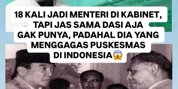 18 Kali Duduk di Kabinet, Menteri ini Tak Punya Jas dan Dasi Sendiri