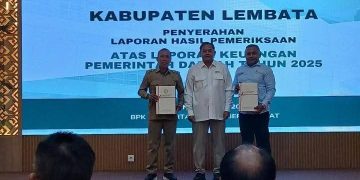 Enam Kali Berturut-turut , Lembata Raih Opini WTP dari BPK