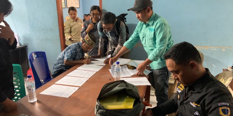 Masyarakat Adat Dukung Pengembangan PLTP Ulumbu Unit 5 Melalui Pelepasan Hak Lahan Akses Jalan