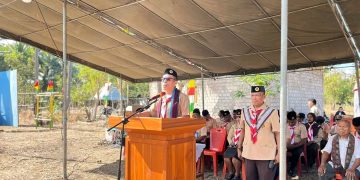 HUT ke-65 Pramuka di Buyasuri, Wakil Bupati Lembata Ajak Generasi Muda Jadi Pelaku Perubahan
